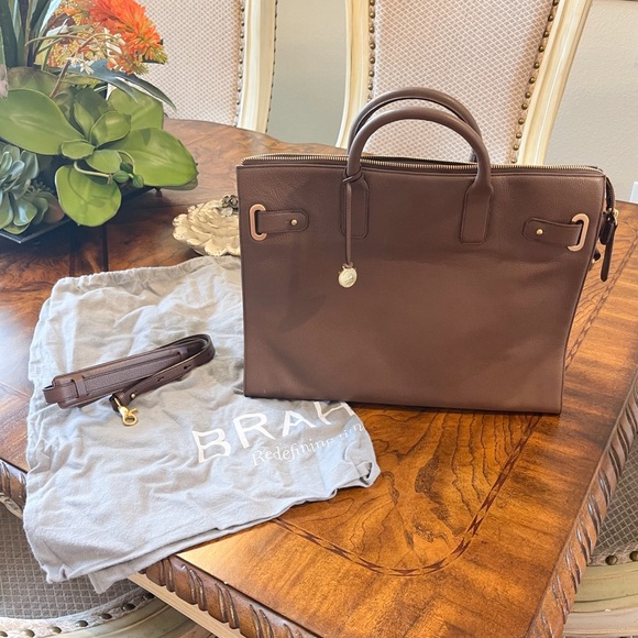 Brahmin Handbags - Brahmin Business Tote/ Briefcase NWT, Brown